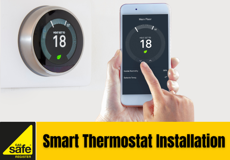 smart thermostat installation Pontefract